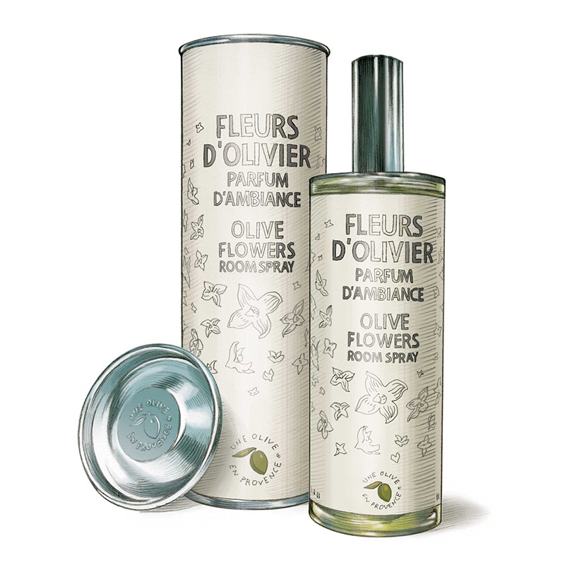 Spray parfum d'ambiance - Fleur d'olivier