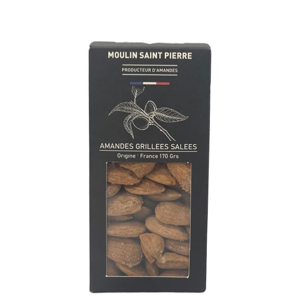 Amandes grillées et salées - 170 grs