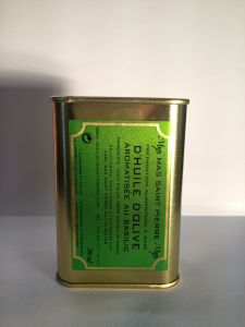 Estagnon (Petit Bidon) Huiles d'Olive Aromatisée Basilic