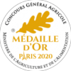 Médaille Or Concours Général Agricole PARIS 2020