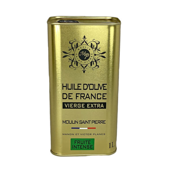 Huile d'olive bidon 1 litre - Variété Koroneiki (fruité intense)