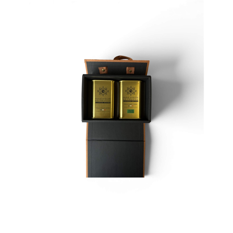 Coffret découverte variété Arbequines et variété Koroneiki