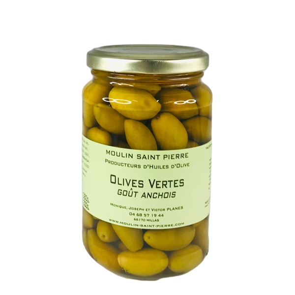 Olives lucques au goût anchois