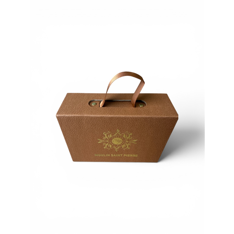 Coffret 2 bidons huiles d'olive arbequine et truffe
